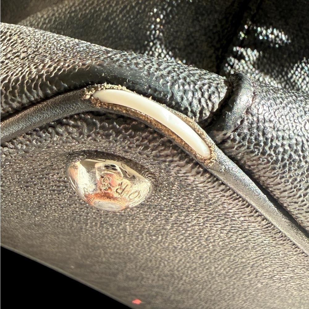Michael Kors Black Tote Handbag — Damaged straps / As-Is - Picture 3 of 5